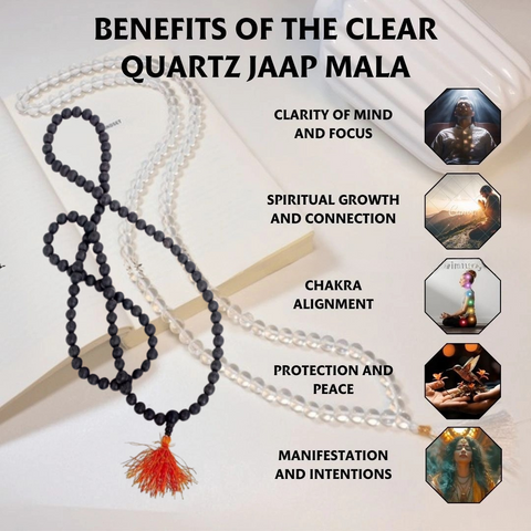 Original Karungali Malai 108-Beads Ebony Wood with Govt. Certified